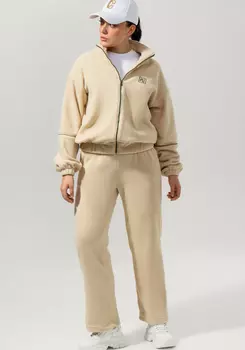 Толстовка из флиса с контрастной молнией