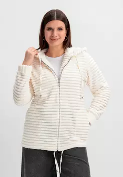 Толстовка меховая на молнии