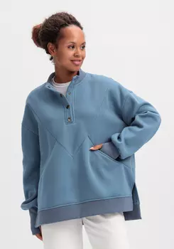 Толстовка с застёжкой на кнопках