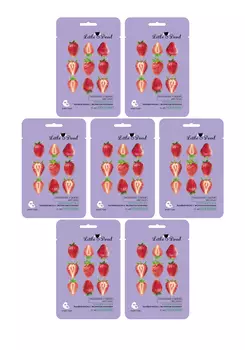 Тонизирующая маска с экстрактом клубники 7шт.