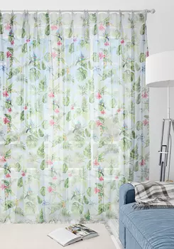 Тюль "Монстера"