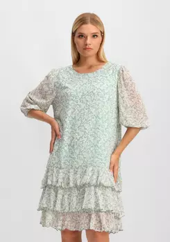 Туника с оборкой по низу