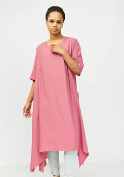 Удлиненная туника с разрезами