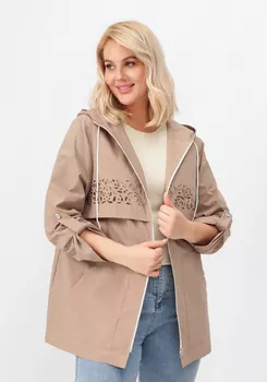 Ветровка с ажурной кокеткой