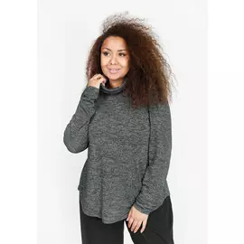 Водолазка со сборкой на плече