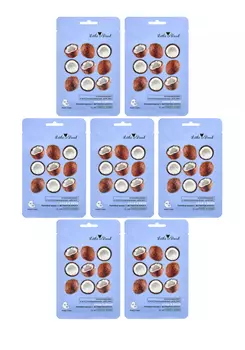 Восстанавливающая маска с кокосом, 7 шт.