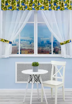 Занавеска с ламбрекеном "Веста"