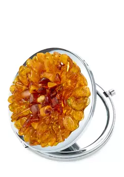 Зеркало из янтаря "Загадочное отражение"