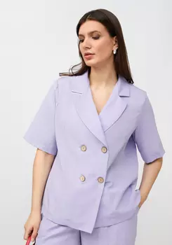 Пиджак двубортный с коротким рукавом