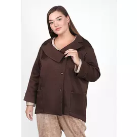 Жакет фактурный с английским воротником