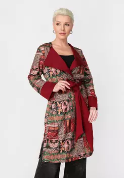 Жакет-пальто с отделкой "Фернанда"