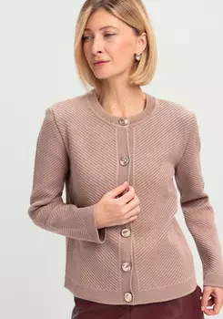 Жакет с акцентными пуговицами