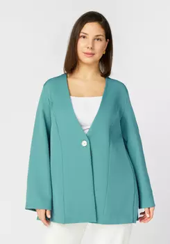 Пиджак с плиссированной спинкой