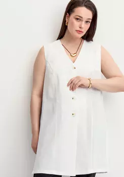 Жилет изо льна