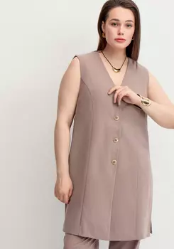 Жилет изо льна