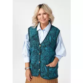 Жилет «Морозные узоры»