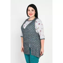 Жилет с рельефами