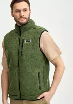 Жилет утеплённый с карманами на молнии