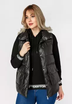 Жилет женский на кнопках с карманами "Виола"