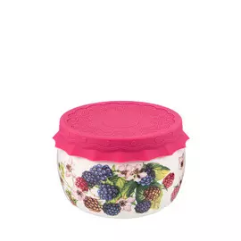 Банка с силиконовой крышкой