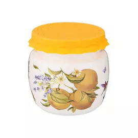 Банка с силиконовой крышкой "Прованс"
