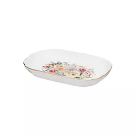 Блюдо прямоугольное глубокое "Времена года"