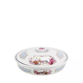 Блюдо с крышкой, каменная керамика