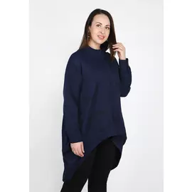 Блуза асимметричная с дизайнерским принтом