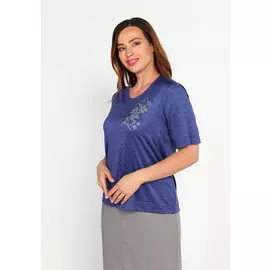 Блуза базовая с шелкографией