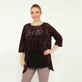 Блуза из панбархата