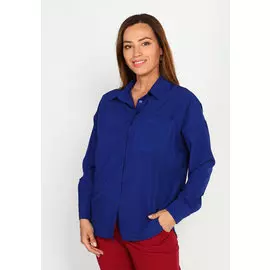 Блуза на пуговицах свободного кроя