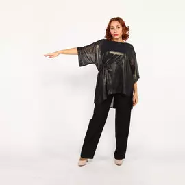 Блуза оригинальная с коротким рукавом