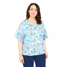 Блуза "Цветение сакуры"