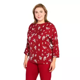 Блуза "Цветочные мотивы"