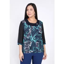 Блуза "Необычный узор"