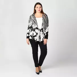 Блуза с имитацией «двойки»