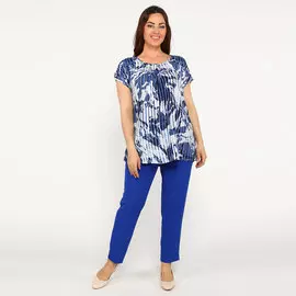 Блуза с имитацией "гофре"