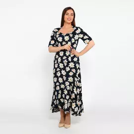 Блуза с принтом "Ромашки"