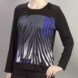 Блуза с принтом «сафари»