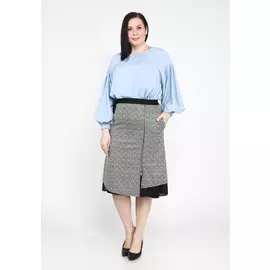 Блуза с рукавом буфом