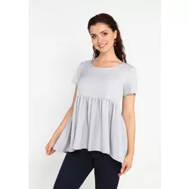 Блуза с воланом