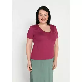 Блуза с защипами