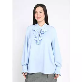 Блуза с жабо