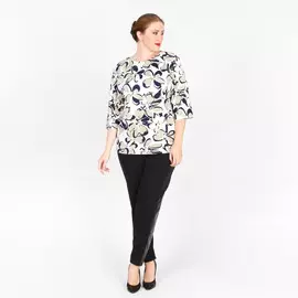 Блуза со свободными рукавами