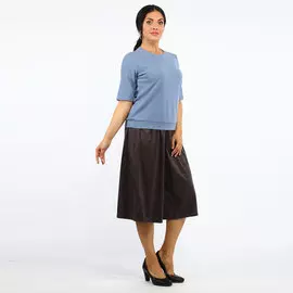 Блуза свободная из трикотажа