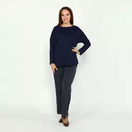 Блуза свободная с длинными рукавами