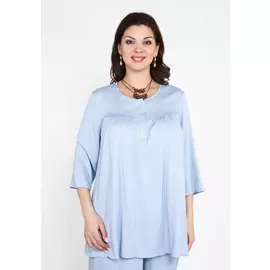 Блуза свободного кроя на пуговичках