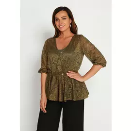 Блузон кружевной