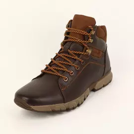 Ботинки мужские на удобной подошве и шнуровке
