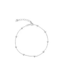 Браслет серебряный "Роло" с шариками